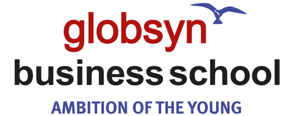 globsyn business school logo mba in digital marketing 
