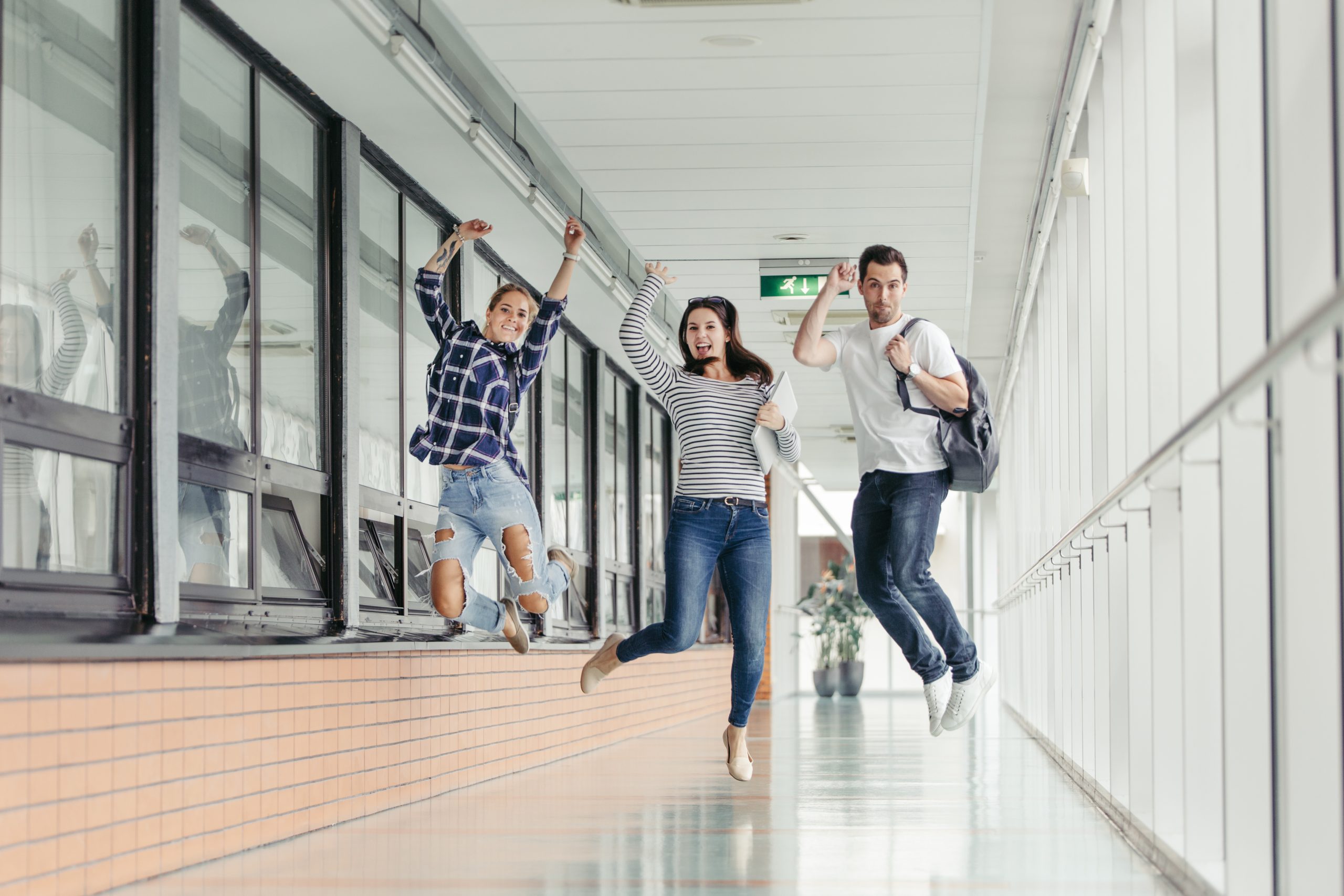 students jumping after finding out mba in digital marketing colleges in kolkata