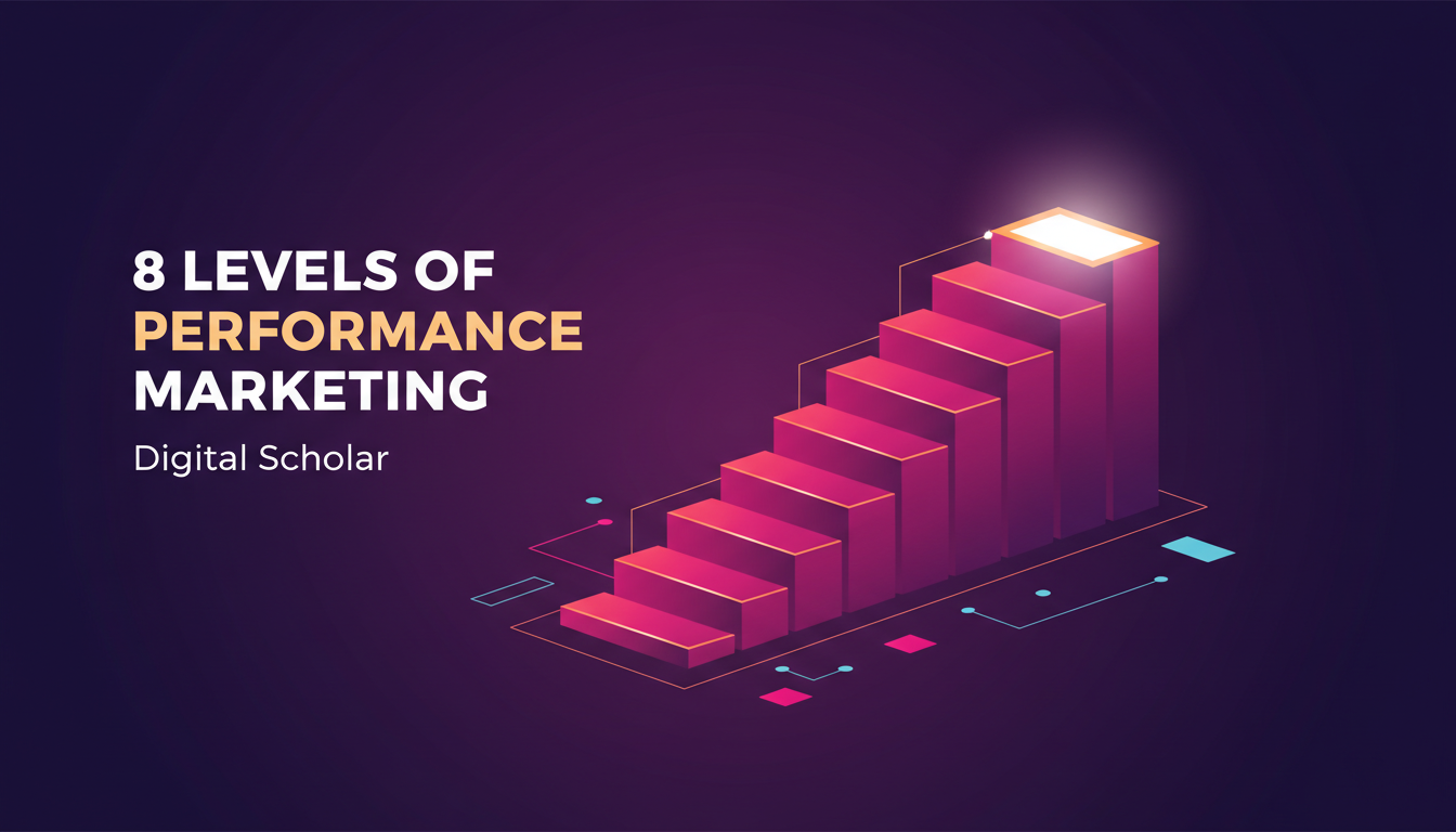 How to learn performance marketing: the 8 levels of mastery framework by Digital Scholar and Rishi Jain
