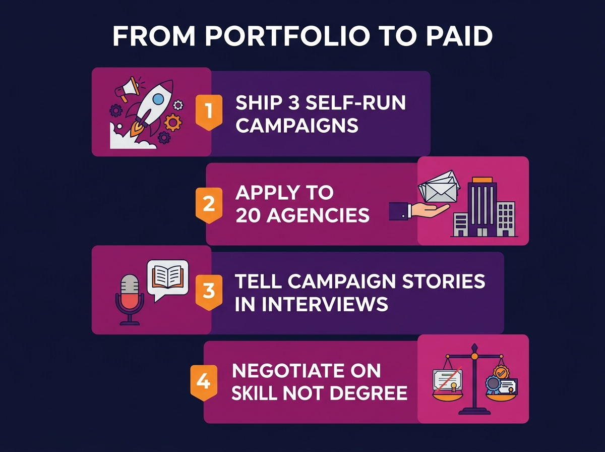 From portfolio to paid: four steps to land a performance marketing job in India