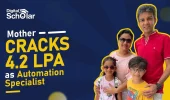 digital scholar student who is a mother of two cracked a job as automation specialist after completing the six month course